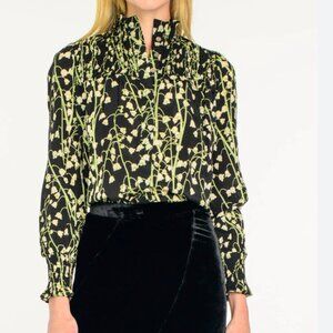 NWT Elizabeth James The Label Izzy Top in Sprig, L